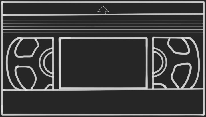 VHS casette illustration